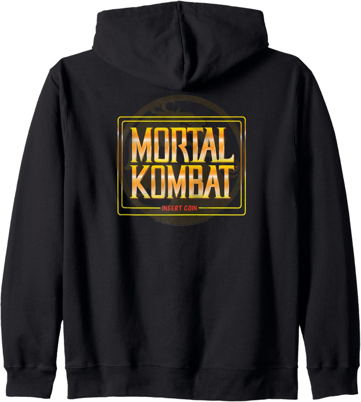 Mortal Kombat Klassic Insert Coin Kapuzenjacke