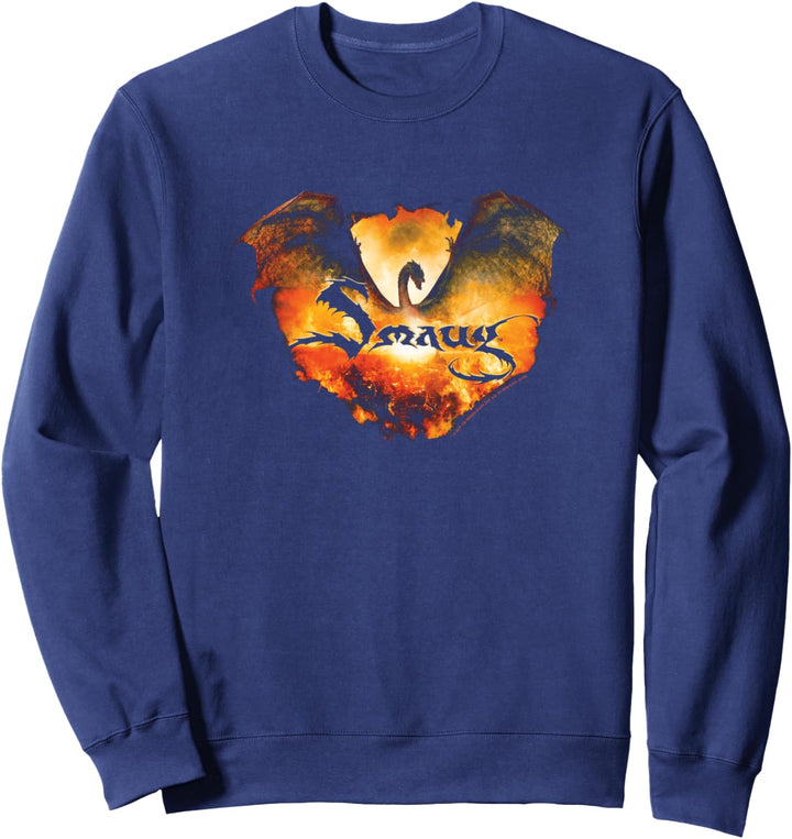 The Hobbit Smaug Reign in Flame Sweatshirt
