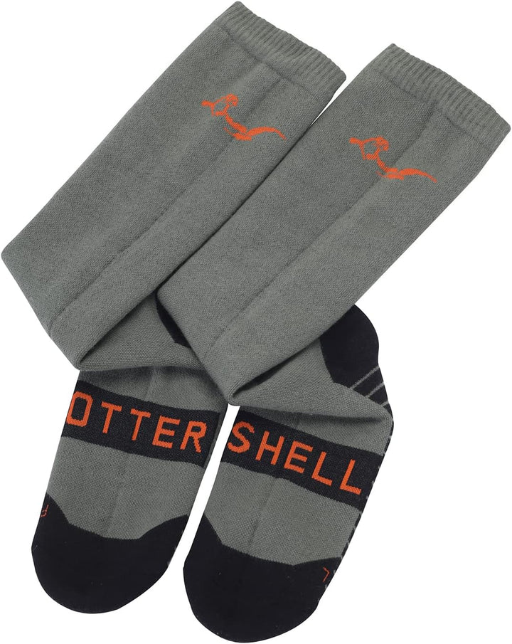OTTERSHELL Merino Wolle wasserdichte Mid-Calf Socken. Warm und atmungsaktiv. 3-Layer Composite Fabri