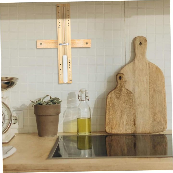 Garneck Sauna Sanduhr Sanduhr Holz Sauna Timer 10-Minuten Timer Für Saunaraum Und Haushalt