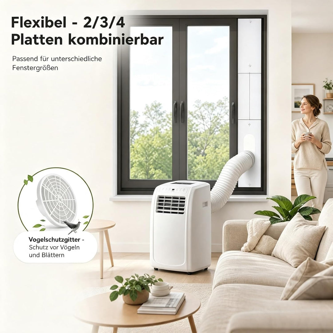 Fensterabdichtung Klimaanlage Platte Kit für Mobile Klimageräte