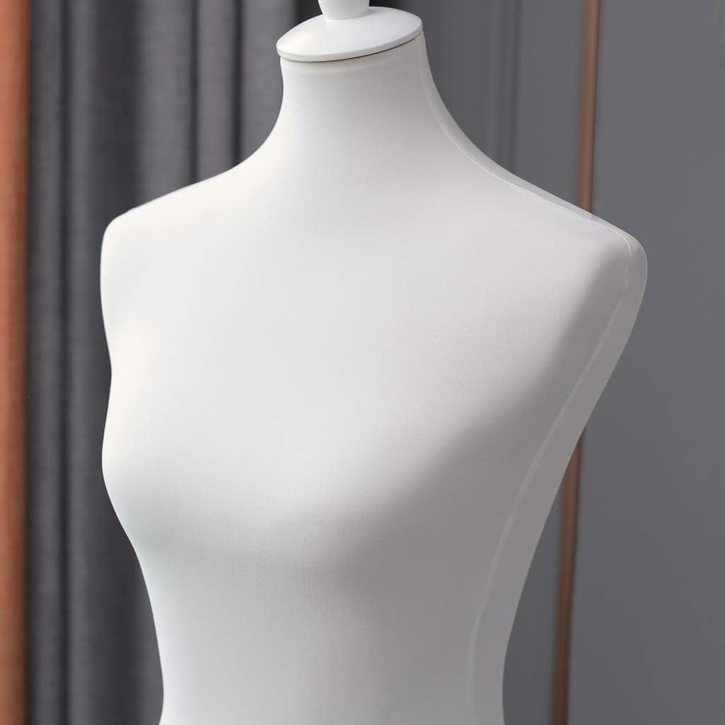 Schneiderpuppe Damenbüste Büste Torso Gr.36/38 | LW6020W-1 Weiss, Weiss