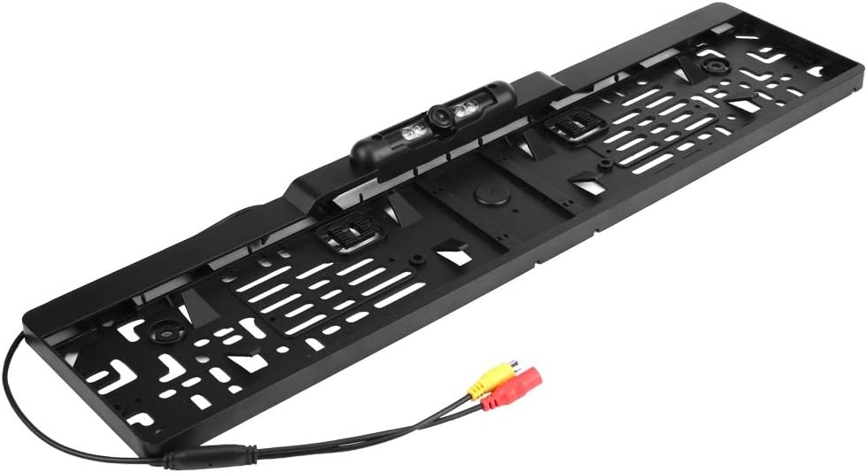 Nummernschildrahmen, Autokennzeichenrahmen mit Rückfahrkamera Rückfahrkamera(Infrarot)