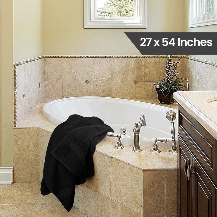 Utopia Towels - 4er-Pack Badetücher Set Premium 100% ringgesponnene Baumwolle 69 x 137 cm Handtücher