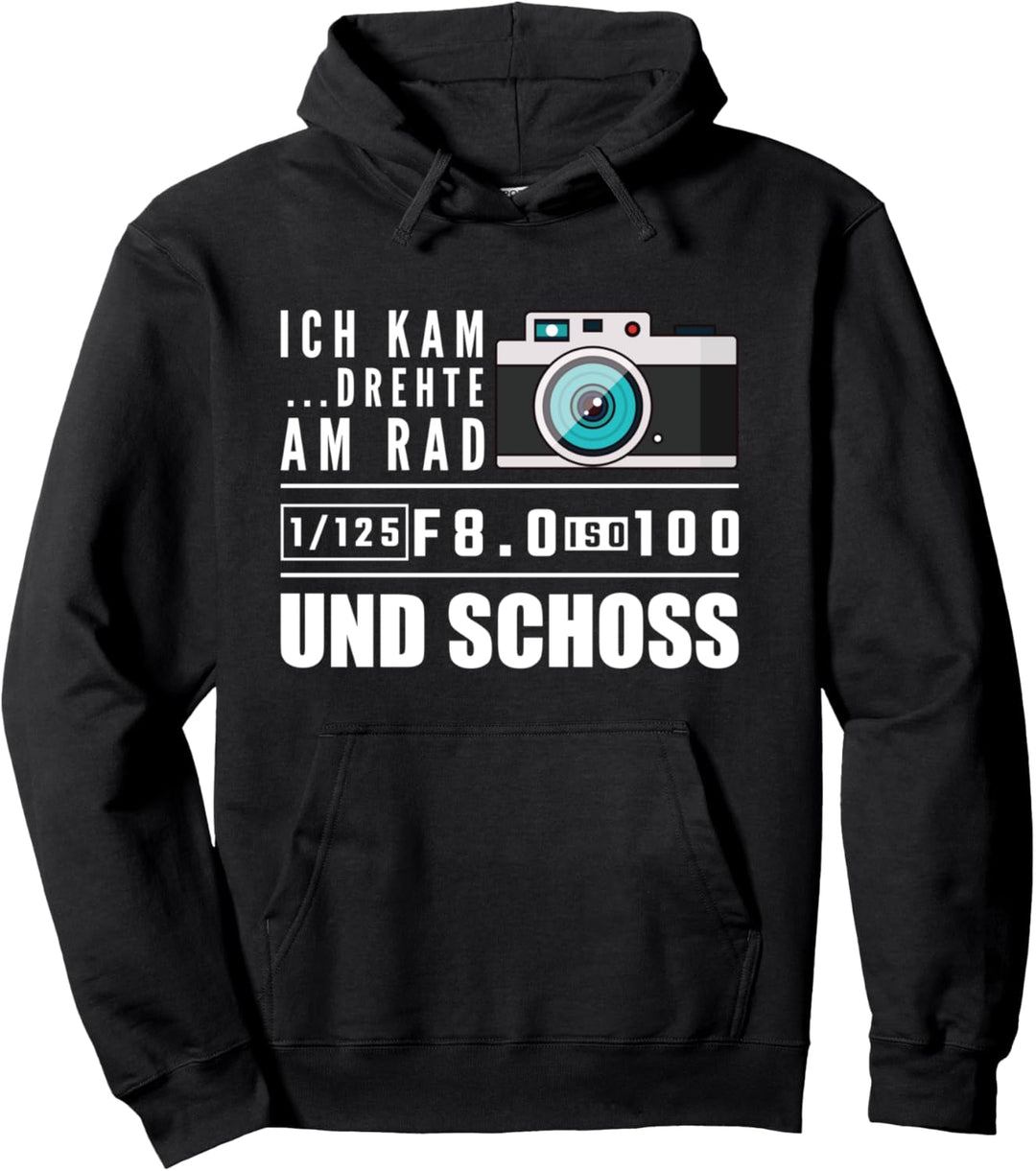 Fotograf und Fotografie Geschenk-Idee I Fotografen Pullover Hoodie