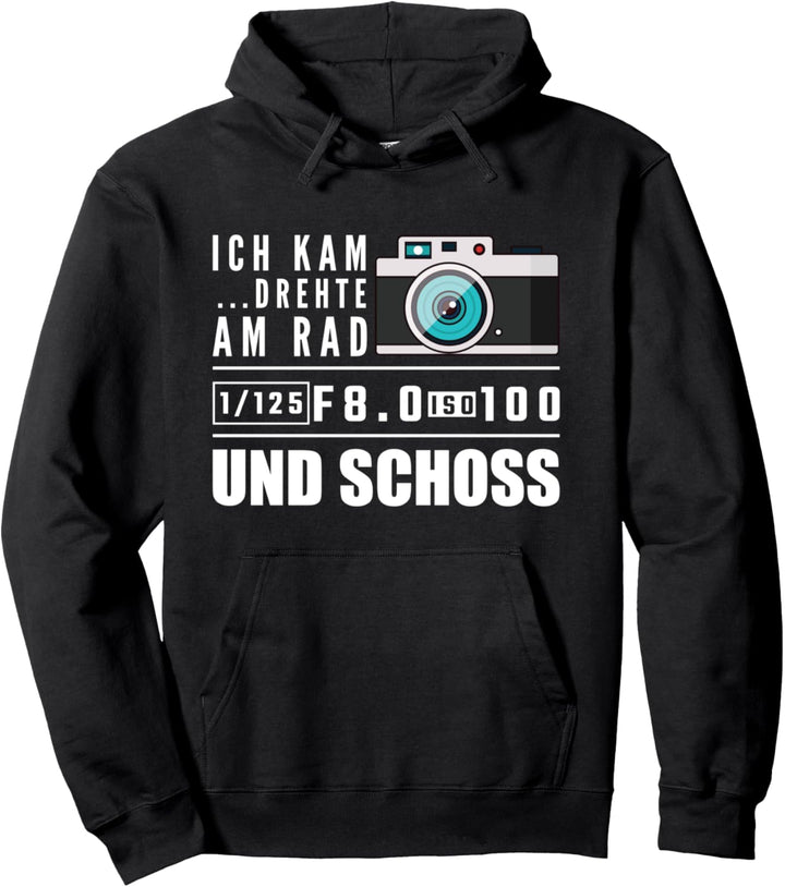 Fotograf und Fotografie Geschenk-Idee I Fotografen Pullover Hoodie