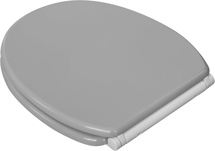 Sanilo WC Sitz mit Absenkautomatik & Schnellverschluss, Toilettendeckel per Knopfdruck abnehmbar, ei