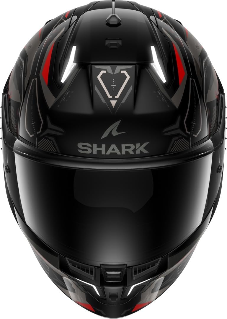 Integralhelm SKWAL i3 Linik Glossy KAR mit LED Sonnenblende und Max Vision Pinlock ECE 22.06 XS, XS