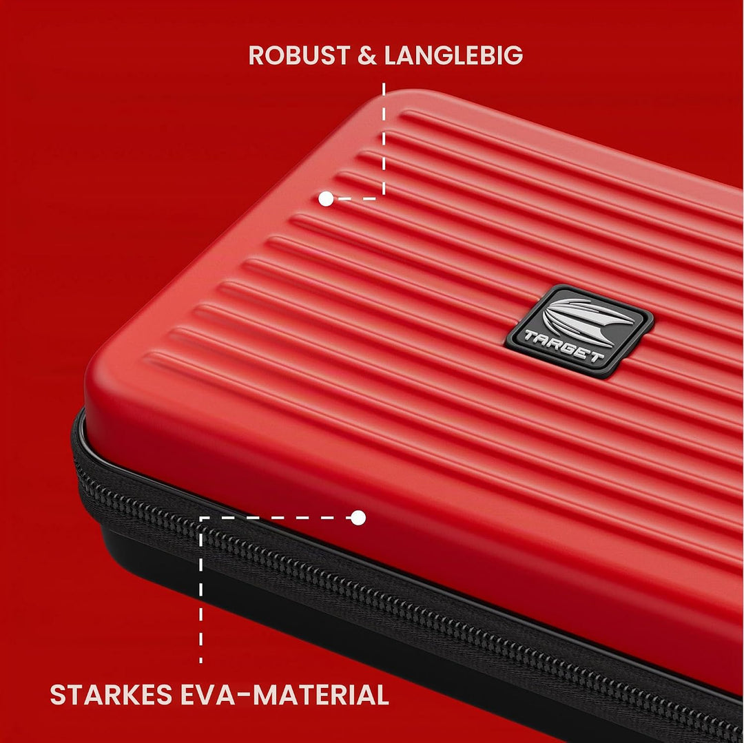 Target Darts Takoma Dart Tasche XXL Heim Dart Wallet - Mehrfarbig Rot Single, Rot Single