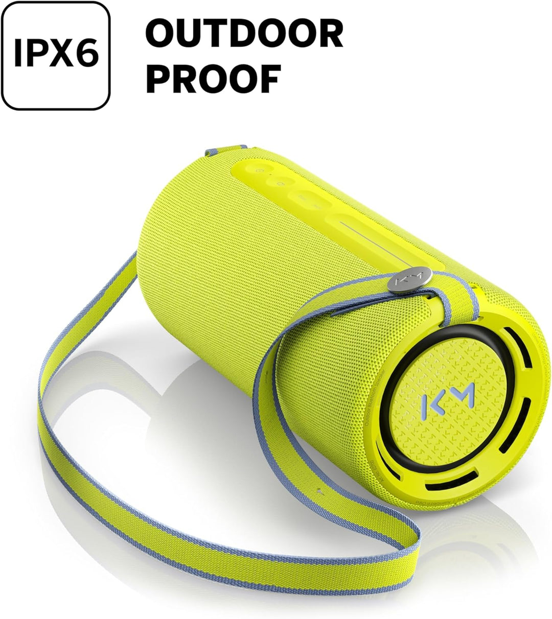 Loewe We Hear Pro, Bluetooth Lautsprecher in Kooperation mit Kylian Mbappé, Bluetooth Box, 100 W, Wa