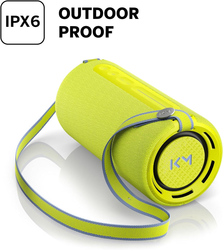 Loewe We Hear Pro, Bluetooth Lautsprecher in Kooperation mit Kylian Mbappé, Bluetooth Box, 100 W, Wa