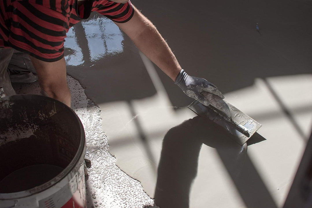 Ausgleichsmasse Beton Garage Nivelliermasse Bodenausgleichsmasse Hellgrau - 25Kg 25Kg Hellgrau, 25Kg