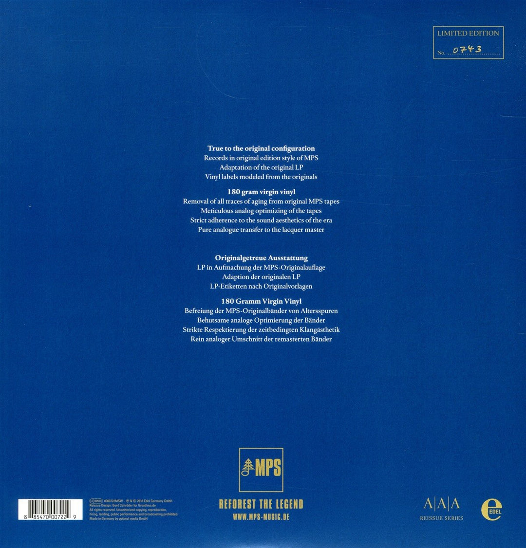 Diabelli-Variationen, Vinyl