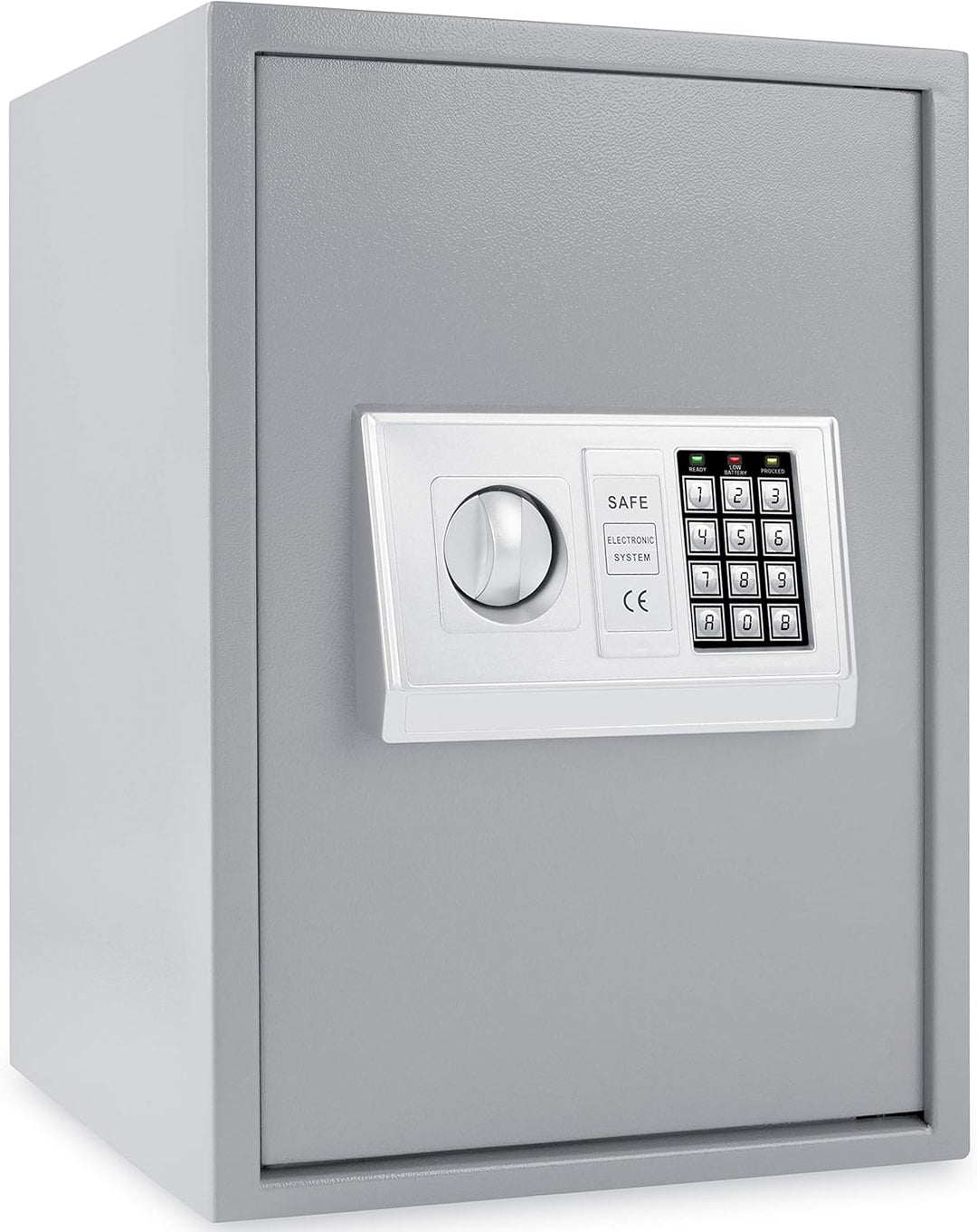 KESSER® Elektr. Tresor | 50x35x34,5 XXL | Türstärke 4mm | Elektronischer Safe | Doppelbolzenverriege