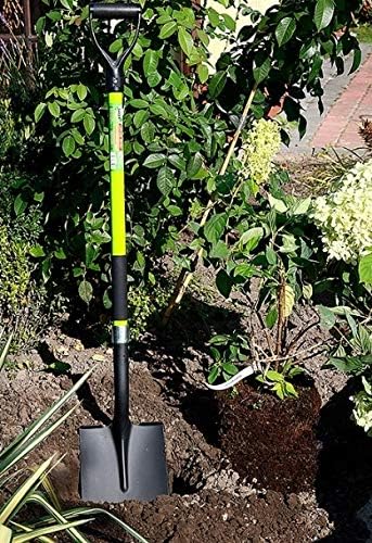 Gartenspaten Spitzspaten Fiberglasstiel Feldspaten Schaufel Grabspaten 120cm Spaten Fiberglas