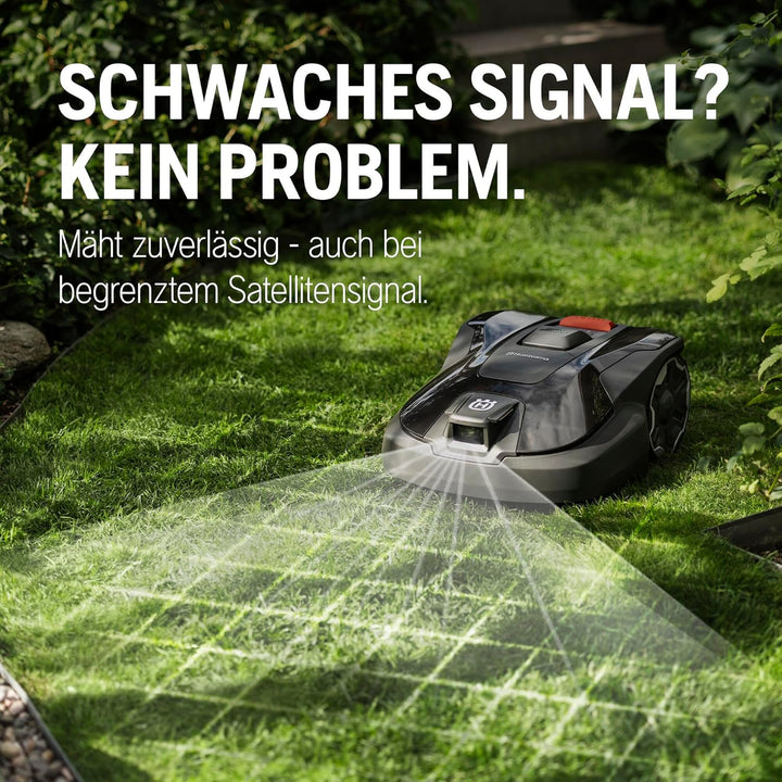 HUSQVARNA Automower® Aspire R6V Mähroboter – ohne Begrenzungskabel, AI Vision, GPS-Navigation, App-S