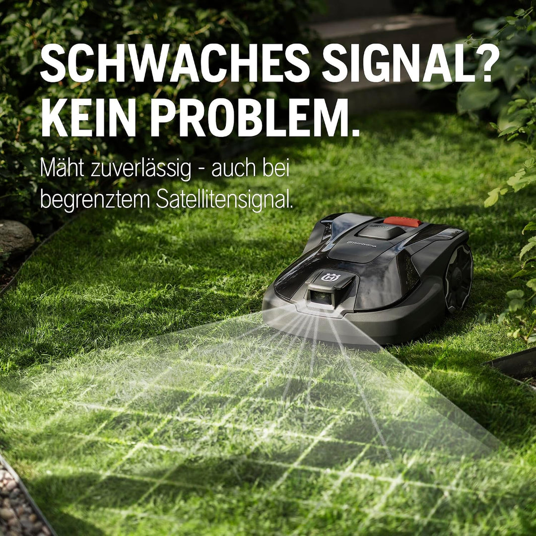 HUSQVARNA Automower® Aspire R6V Mähroboter – ohne Begrenzungskabel, AI Vision, GPS-Navigation, App-S
