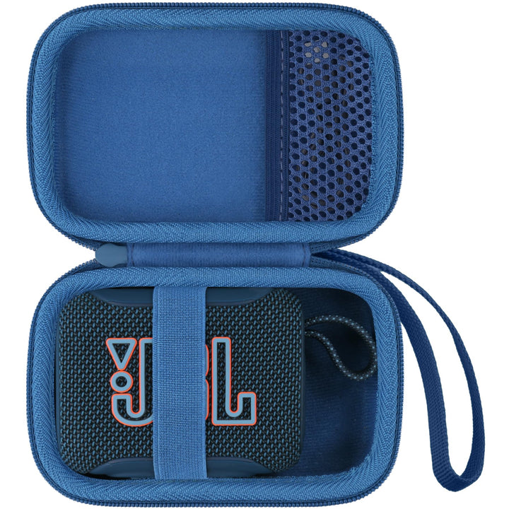 co2CREA Hart Reise Schutz Hülle Etui Tasche für JBL GO 5 /GO 4 /GO 3 tragbarer Bluetooth Lautspreche