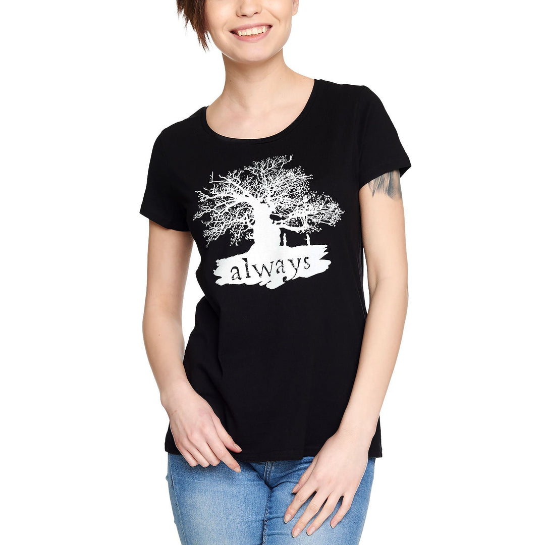 Harry Potter - Always T-Shirt Damen schwarz - XS