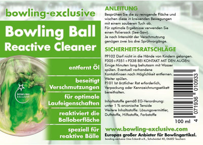 Generisch Brunswick See-Saw & Bowling-Exclusive Reactive Bowling Ball Cleaner