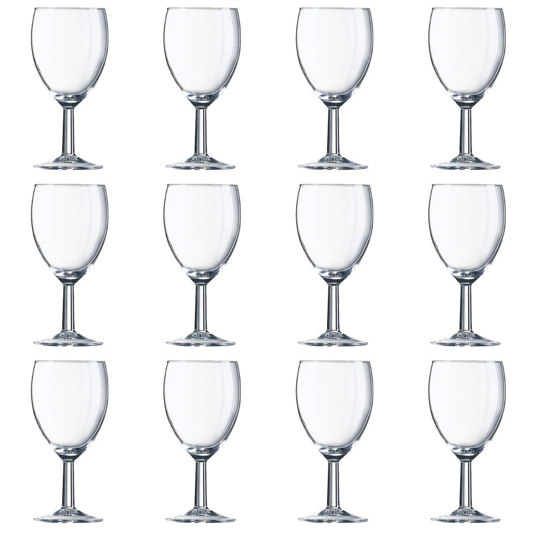 Arcoroc ARC 27778 Savoie Weinkelch, Weinglas, 240ml, Glas, transparent, 12 Stück 240 ml, 240 ml