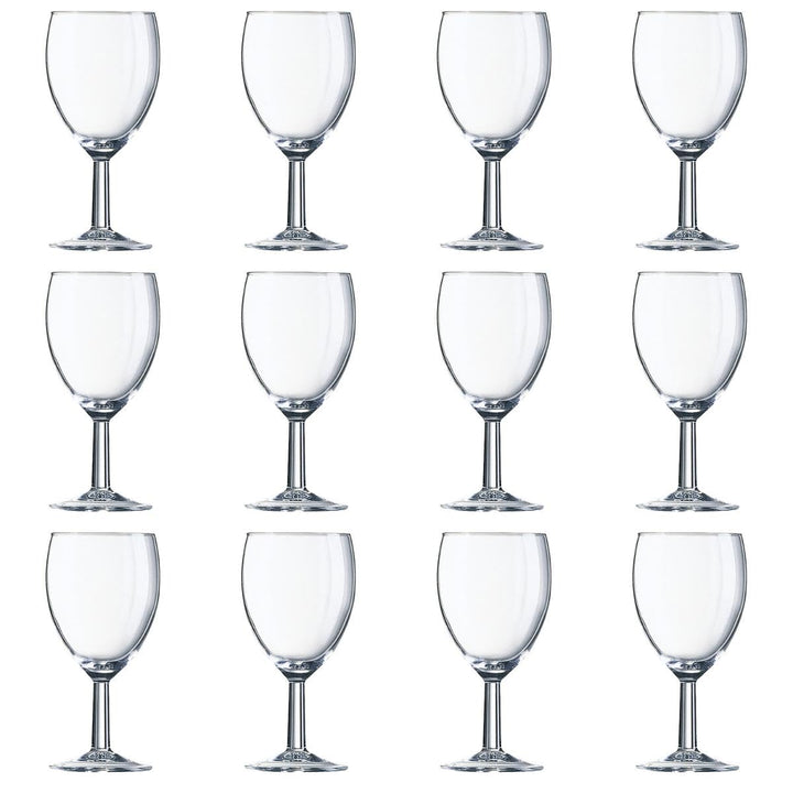 Arcoroc ARC 27778 Savoie Weinkelch, Weinglas, 240ml, Glas, transparent, 12 Stück 240 ml, 240 ml
