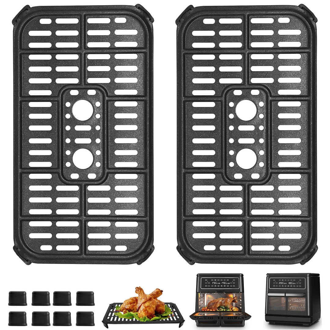 Luftfräter Ersatzteile für Breville Halo Flexi Luftfräter, 2 Stück 8,98 '' x 4,92 '' x 0,71 '' Stahl