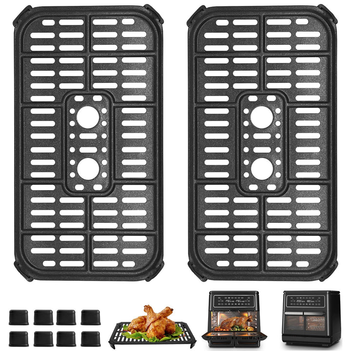 Luftfräter Ersatzteile für Breville Halo Flexi Luftfräter, 2 Stück 8,98 '' x 4,92 '' x 0,71 '' Stahl