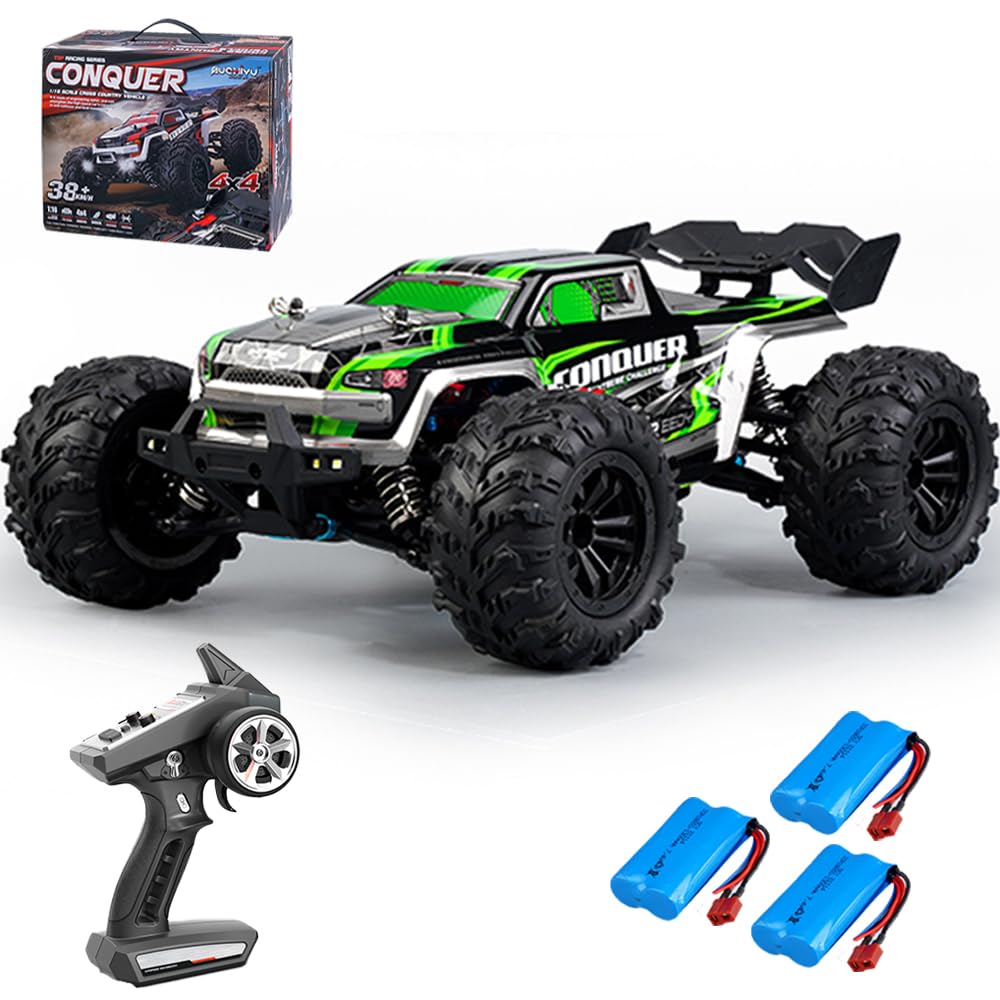 X-Verse 1:16 Ferngesteuertes Auto, 50KM/H Kohlebürste Motor RC Hohe Geschwindigkeit Offroad Drift Re