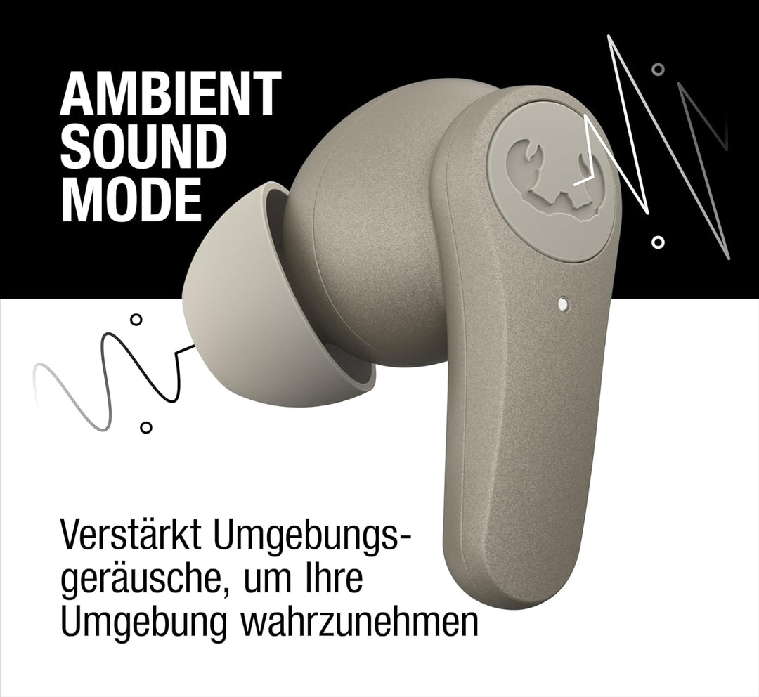 Fresh 'n Rebel Twins Rise, kabellose In-Ear-Bluetooth-Kopfhörer mit Geräuschunterdrückung, Ambient M