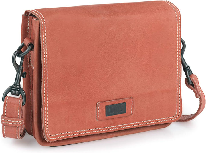 Lois - Umhängetasche Damen Leder - Umhängetasche Leder Damen mit verstellbarem riemen - Kleine Umhän