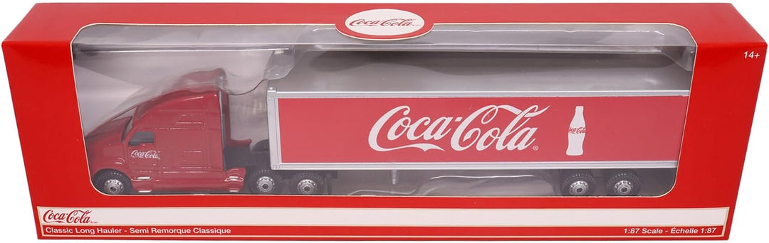 Motor city classics | Coca-Cola Long Hauler | 1:87 Massstab Modell Diecast Sammlerstück | 487010
