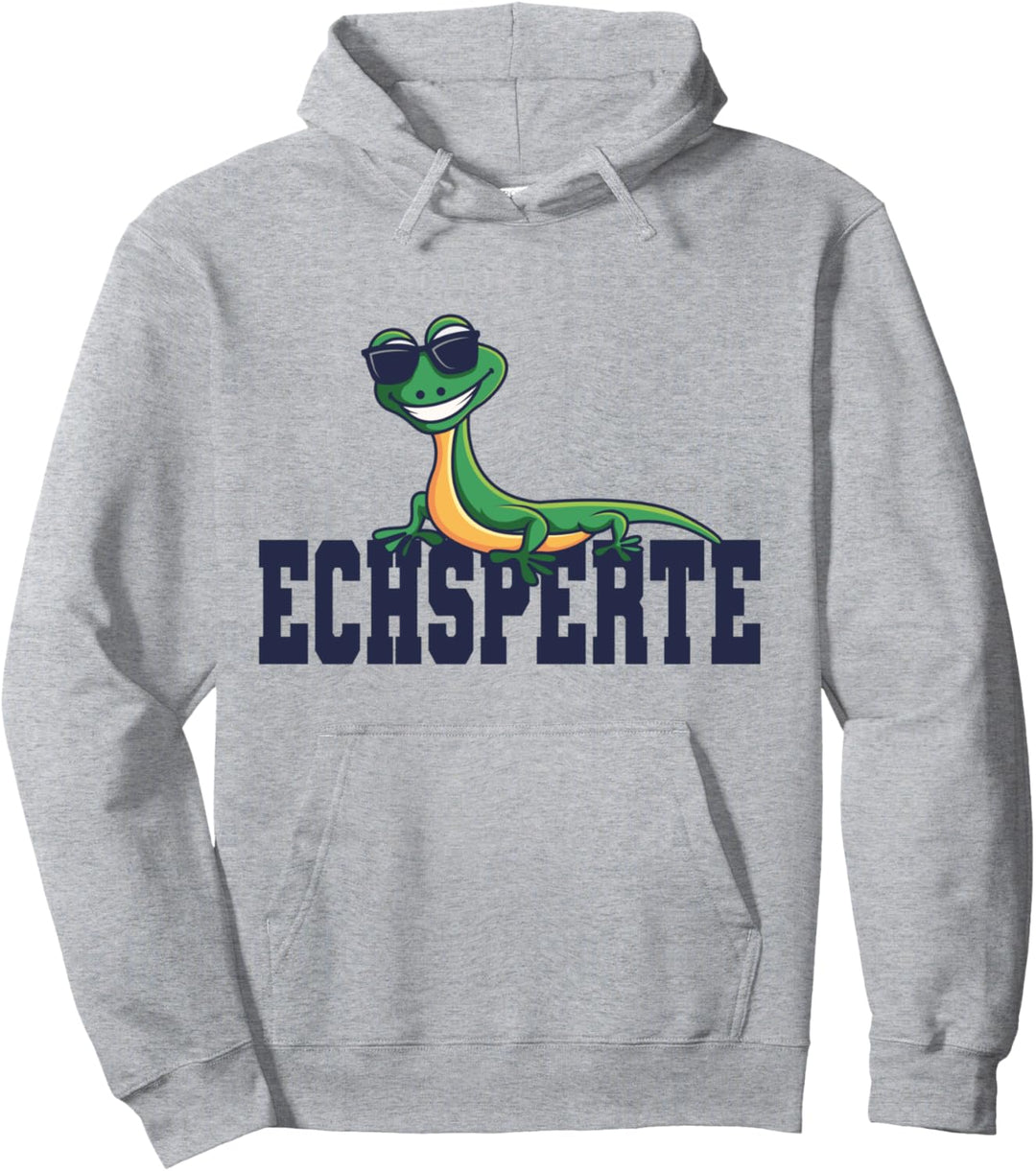 Echsperte Echspertin Eidechse Echse Reptilien Geschenkidee Pullover Hoodie