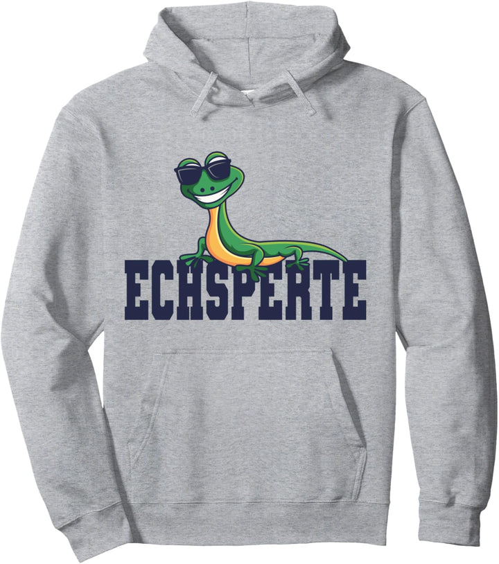 Echsperte Echspertin Eidechse Echse Reptilien Geschenkidee Pullover Hoodie