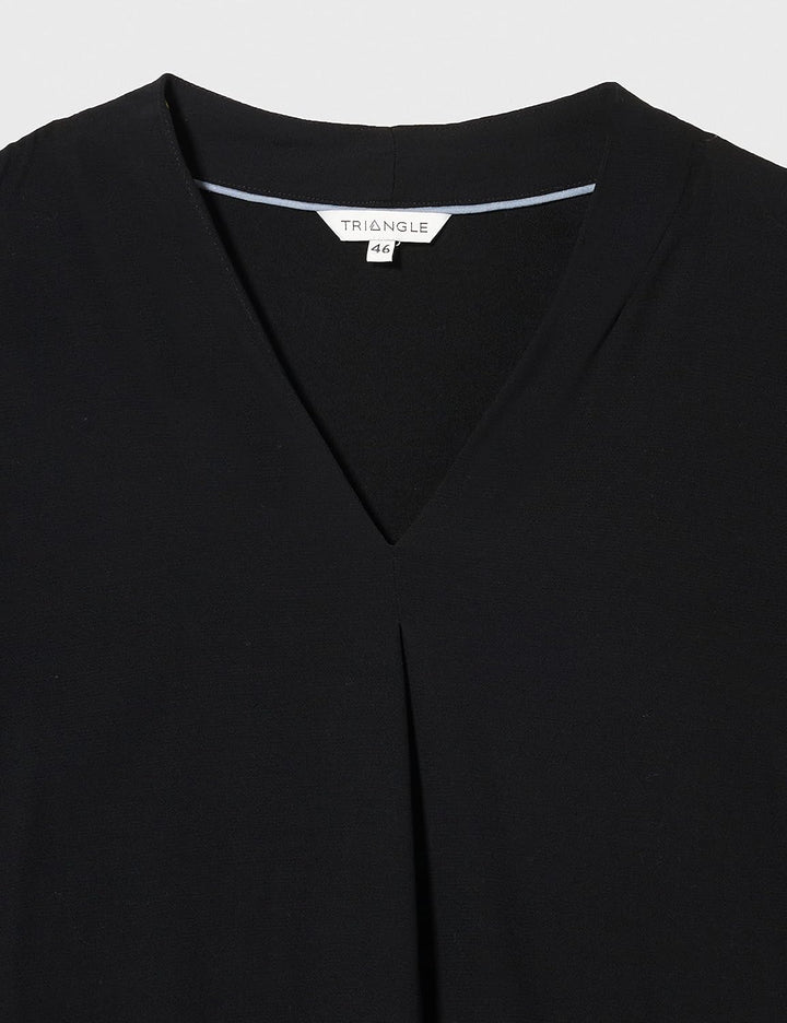 TRIANGLE Damen T-Shirt, Schwarz