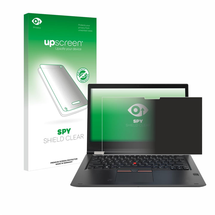 upscreen Anti-Spy Blickschutzfolie für Lenovo ThinkPad Yoga X380 Privacy Screen Displayschutz-Folie