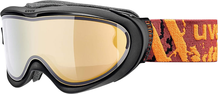 Uvex Unisex Comanche Top Skibrille Einheitsgrösse Black Mat, Einheitsgrösse Black Mat