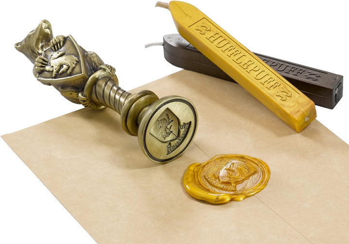 The Noble Collection Hufflepuff Wachssiegel Harry Potter