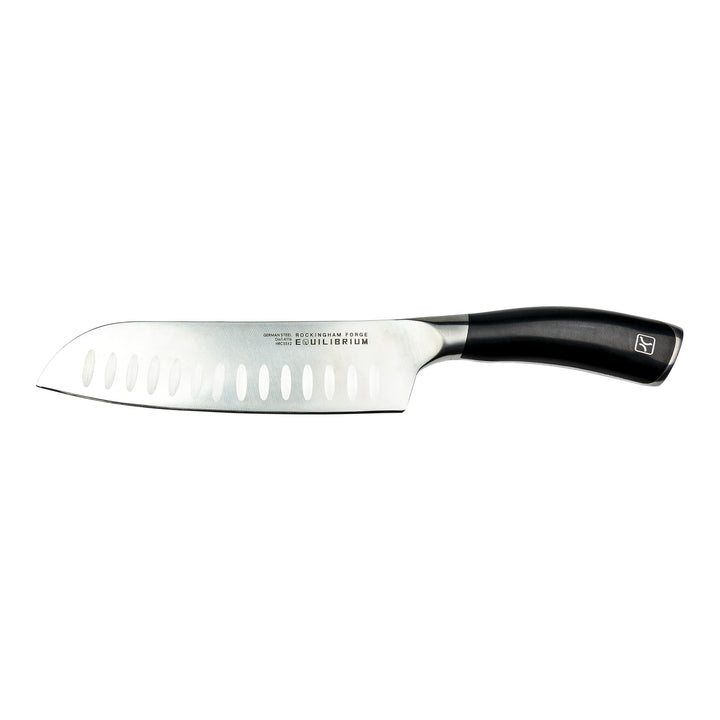 Equilibrium by Rockingham Forge RF-1503 Santokumesser, Edelstahl, Schwarz, 30 cm, 7", 30 cm