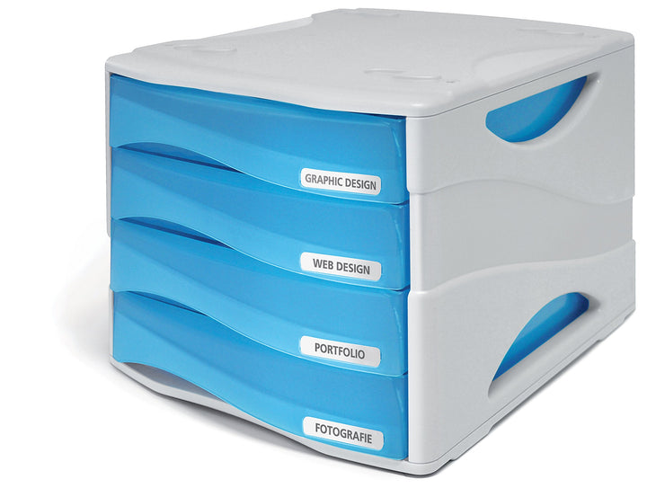 Arda TR15P4PBL Kommode, Hellblau