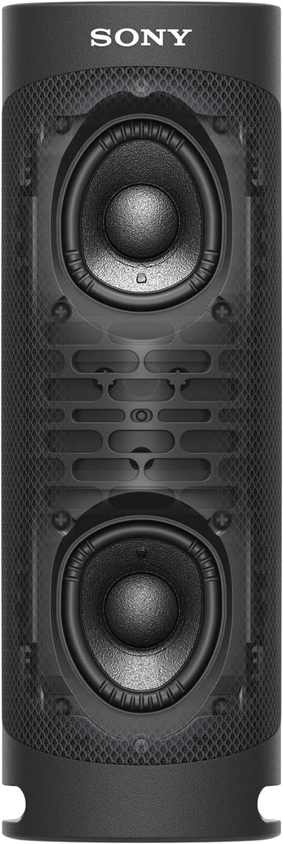 Sony SRS-XB23 tragbarer, kabelloser Bluetooth Lautsprecher (12h Akkulaufzeit, wasserabweisend, Extra