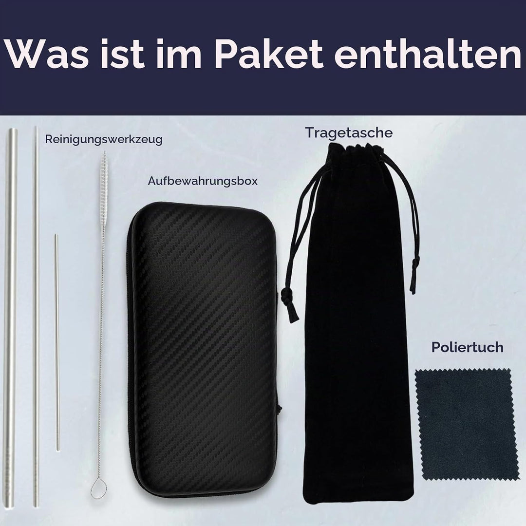 Sing Stroh für Stimmbildung und Heilhilfe, Stimmband-Stroh Stimmtrainer Metall-Therapiewerkzeug für