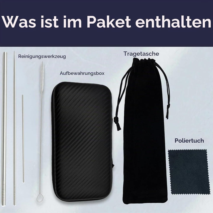 Sing Stroh für Stimmbildung und Heilhilfe, Stimmband-Stroh Stimmtrainer Metall-Therapiewerkzeug für