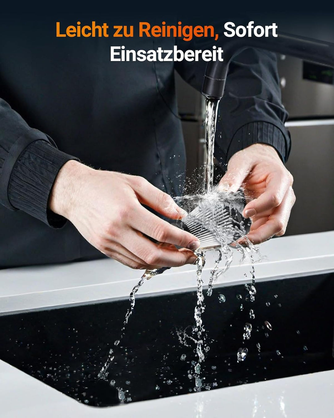 SEALIGHT Handstaubsauger Akku Kabellos,29000PA 4-in-1 Mini Autostaubsauger mit 40 Minuten Akkulaufze