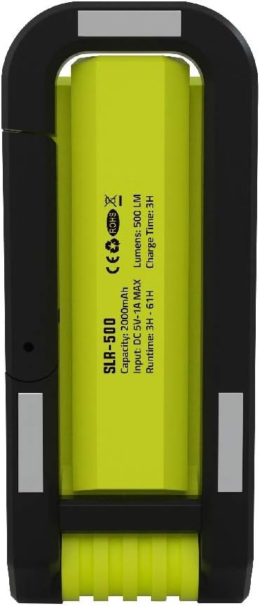 Uni-Lite SLR-500 USB Wiederaufladbare Hochleistungs-LED Faltbar Tragbare Arbeitsaufgabenleuchte 500