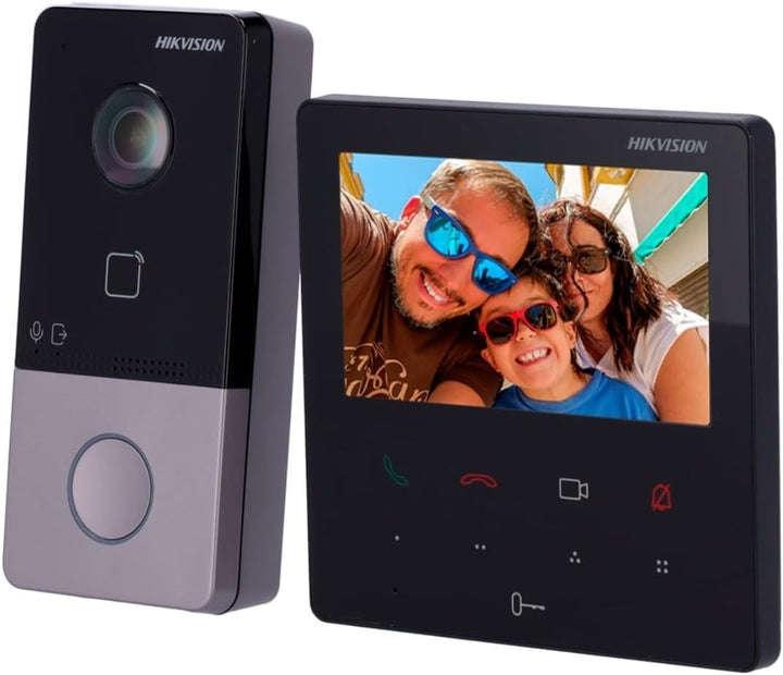 Vídeo Porteiro IP Hikvision 2MP WiFi PoE IP65 - DS-KIS606-P