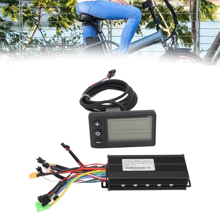 BuyWeek Brushless Motor Controller Kit, DC 24V 36V 48V 750W 1000W 30A Sinuswelle Bürstenlose Control