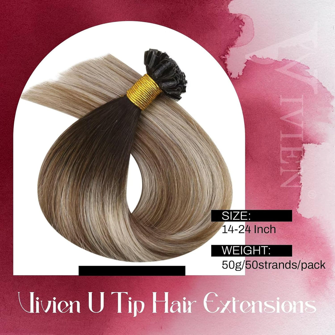 Vivien Bonding Extensions Echthaar Remy Extensions Bonding Echthaar Balayage Bonding Echthaar Extens