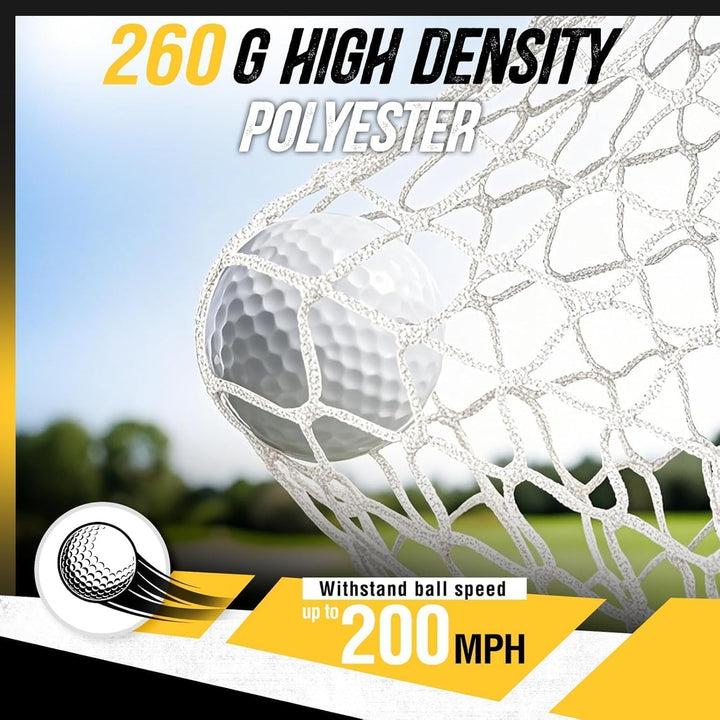 PodiuMax Golf Netz, 3x2.1M / 60x50x64CM Einfach Aufzubauendes Golfnetz Übungsnetz für Outdoor Indoor