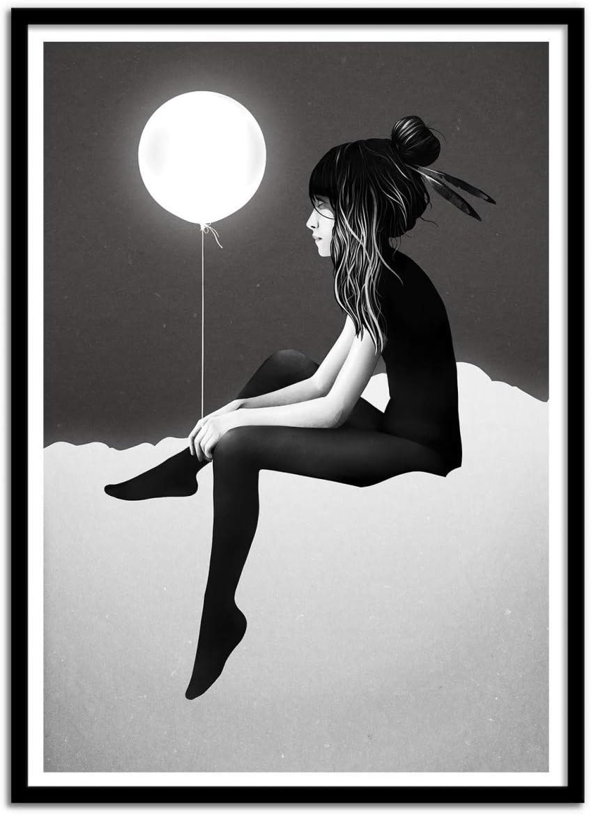 Wall Editions Art-Poster - No Such Thing Nothing by Night - Ruben Ireland